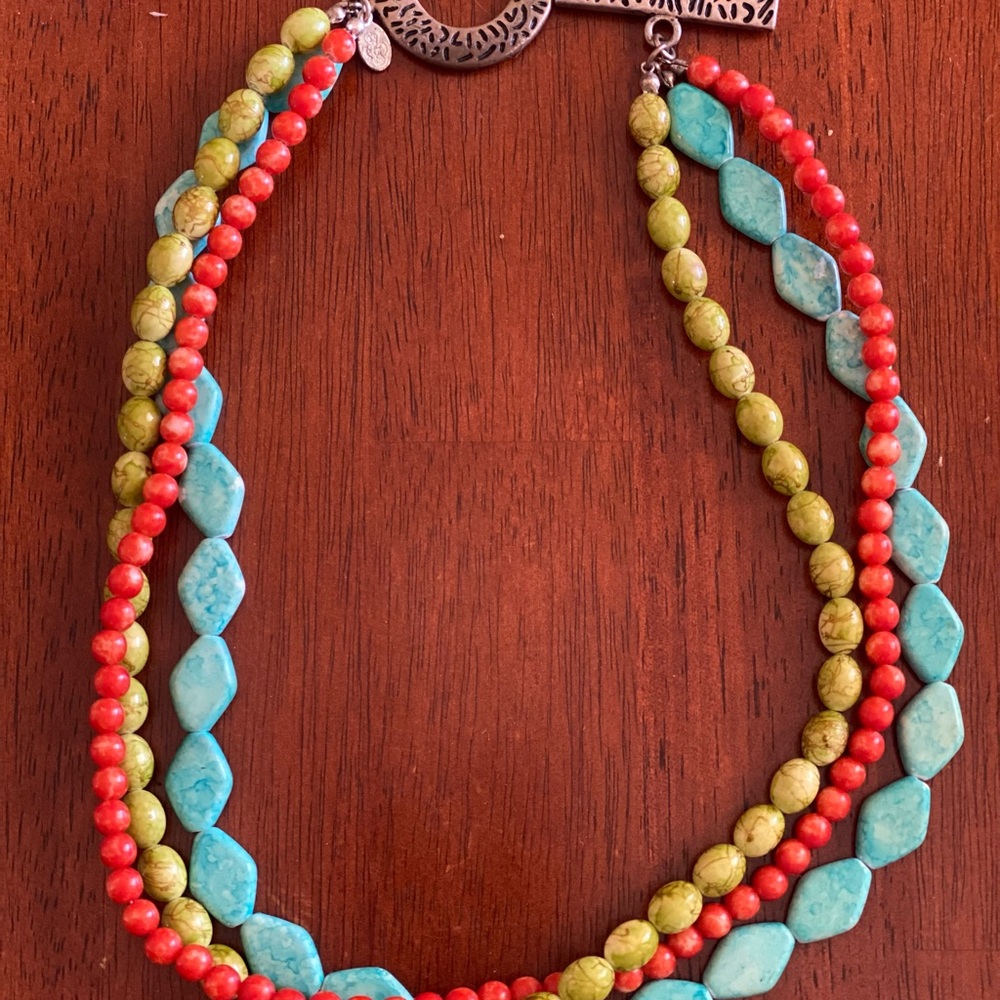 Silpada Multicolor Beaded Necklace